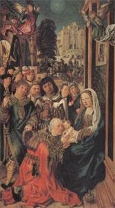 Ulrich apt the Elder The Adoration of the Magi (mk05) Germany oil painting art